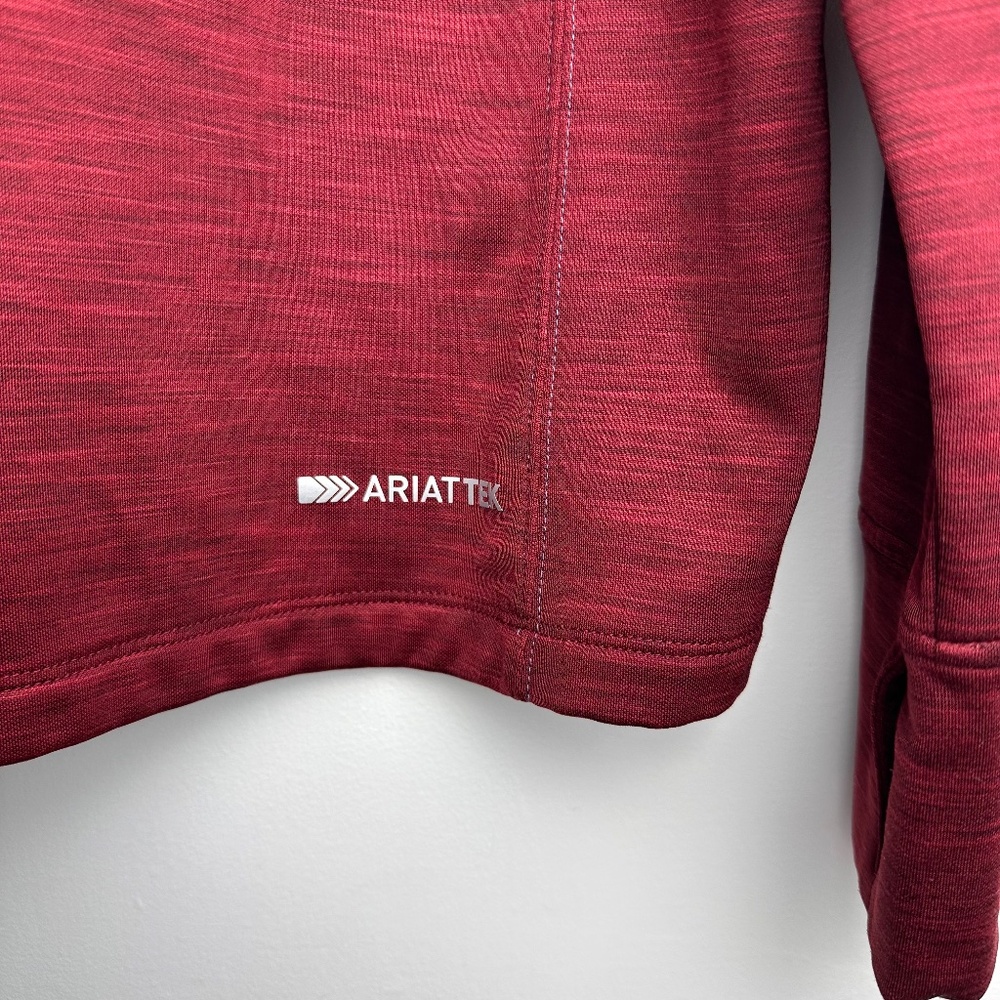 ARIAT TEK TEAM 1/2 ZIP SWEATSHIRT - Picture 6 of 8